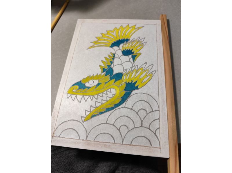 【秋田・能代】能代の夏祭り「能代七夕 天空の不夜城」《世界に一つだけ》絵付け体験　～行燈（あんどん）～の紹介画像