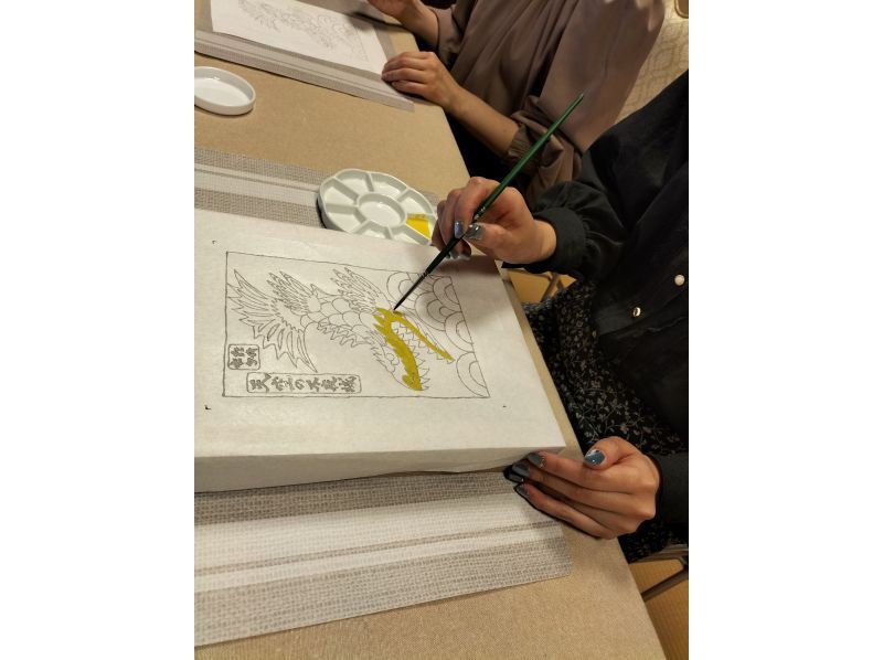 【秋田・能代】能代の夏祭り「能代七夕 天空の不夜城」《世界に一つだけ》絵付け体験　～アートフレーム～の紹介画像