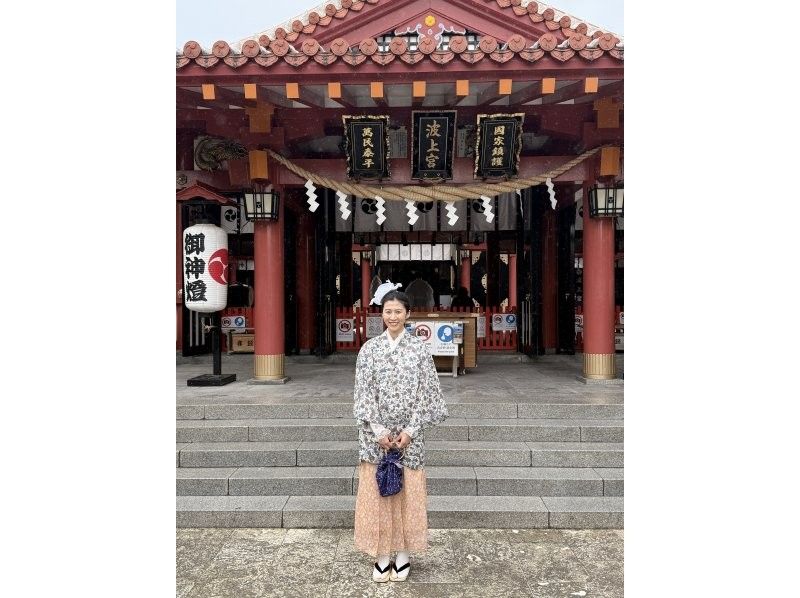 【沖縄・那覇】琉装で沖縄の街を歩こう！オリジナル琉装レンタル「1日楽しめる長時間プラン」の紹介画像