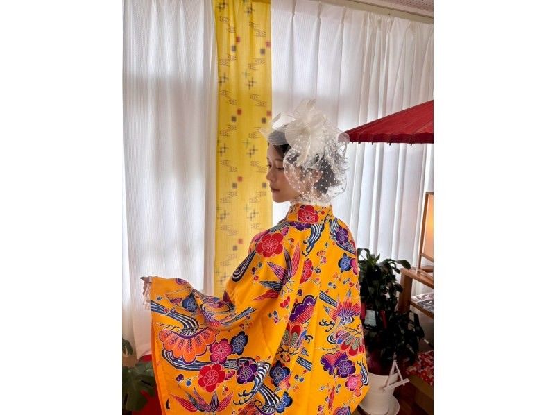 【沖縄・那覇】琉装で沖縄の街を歩こう！オリジナル琉装レンタル「1日楽しめる長時間プラン」の紹介画像