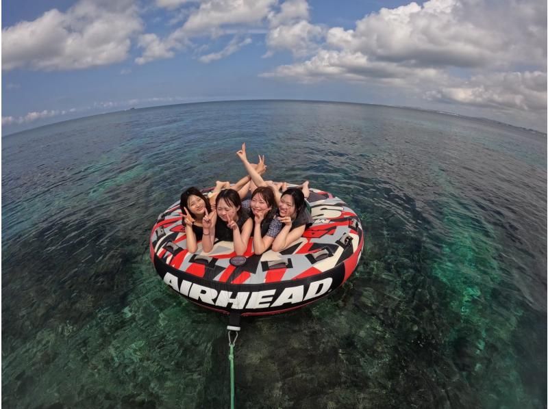 【名護市・今帰仁村・古宇利島】楽しさ3倍！バナナボート＆最新アクティビティ！現地でお好きな乗り物を３つ選べる大満足プラン！(Bプラン）の紹介画像