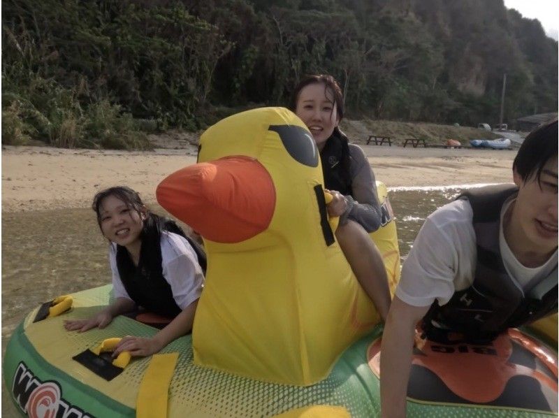 【名護市・今帰仁村・古宇利島】楽しさ3倍！バナナボート＆最新アクティビティ！現地でお好きな乗り物を３つ選べる大満足プラン！(Bプラン）の紹介画像