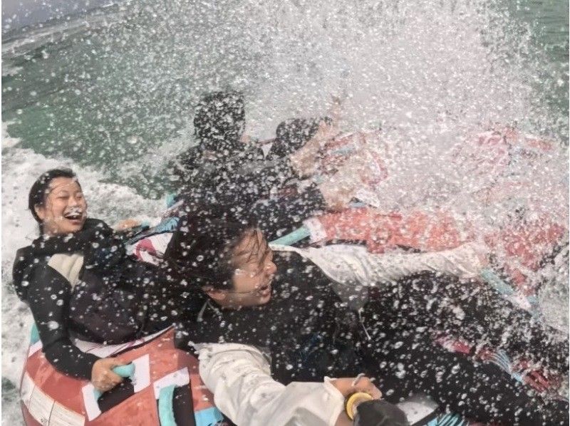 【名護市・今帰仁村・古宇利島】楽しさ3倍！バナナボート＆最新アクティビティ！現地でお好きな乗り物を３つ選べる大満足プラン！(Bプラン）の紹介画像