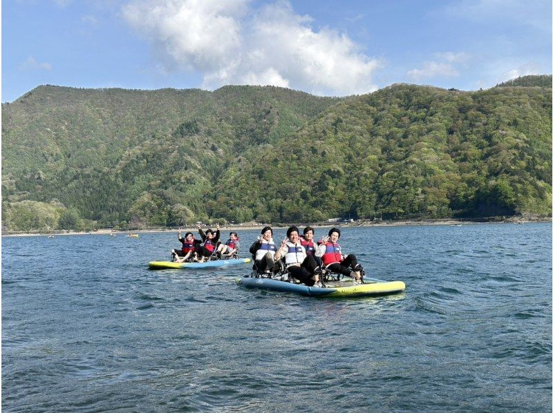【山梨・西湖】この春、ちょっと非日常。春休み学割カヤックプランの紹介画像