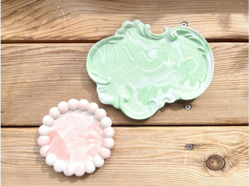 【宮城・仙台市】簡単！美しい！アーティスティックなトレイ作り体験♡の紹介画像