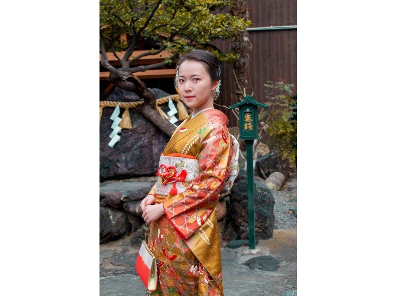 【京都・四条駅】振袖レンタル1日プラン♪華やかに変身＆手ぶらOK！の紹介画像