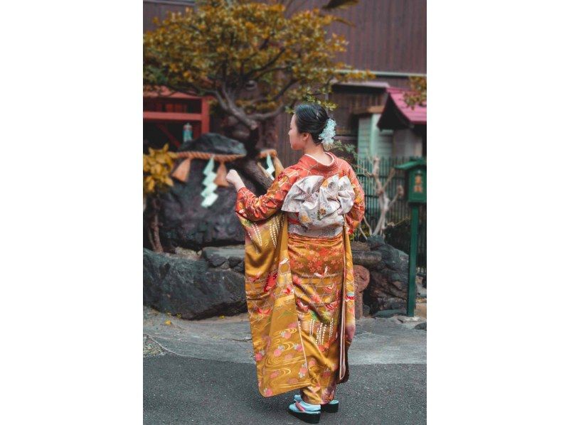 【京都・四条駅】振袖レンタル1日プラン♪華やかに変身＆手ぶらOK！の紹介画像