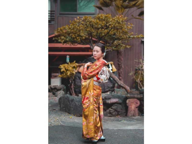 【京都・四条駅】振袖レンタル1日プラン♪華やかに変身＆手ぶらOK！の紹介画像