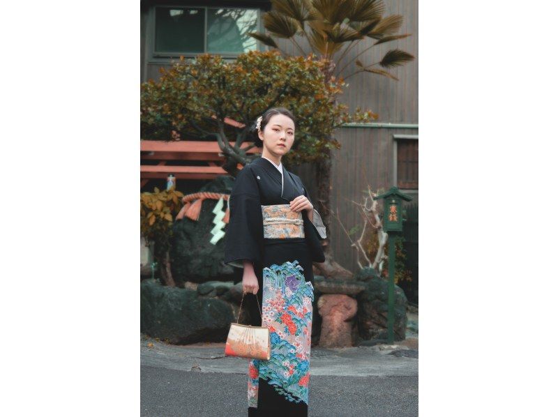 京都・四条駅】留袖レンタル1日プラン♪手ぶらで上品に変身の紹介画像