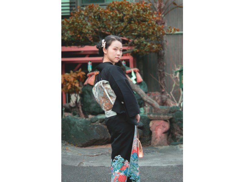京都・四条駅】留袖レンタル1日プラン♪手ぶらで上品に変身の紹介画像