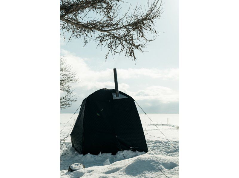 （５秒で海ダイブ　10,000円〜）テントサウナでロリューし放題、贅沢な本格アウトドアサウナを体験しよう！の紹介画像