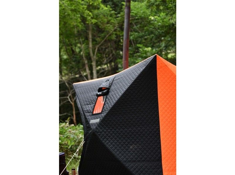 （５秒で海ダイブ　10,000円〜）テントサウナでロリューし放題、贅沢な本格アウトドアサウナを体験しよう！の紹介画像