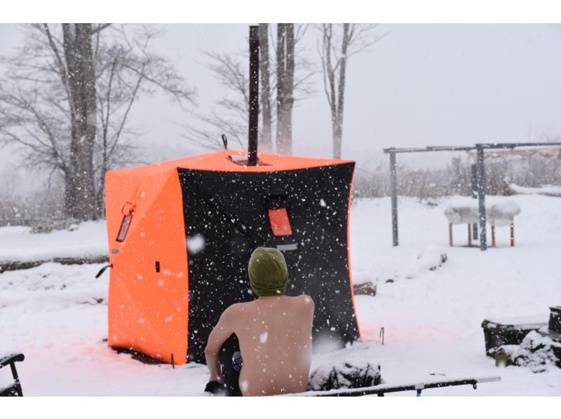 （５秒で海ダイブ　10,000円〜）テントサウナでロリューし放題、贅沢な本格アウトドアサウナを体験しよう！の紹介画像