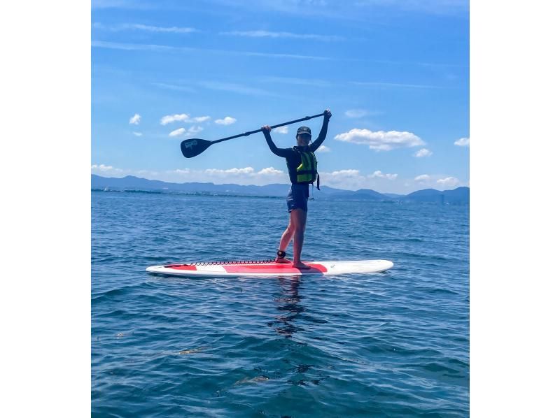 【滋賀｜大津】びわ湖SUP貸切プライベートツアー　子連れOK！の紹介画像