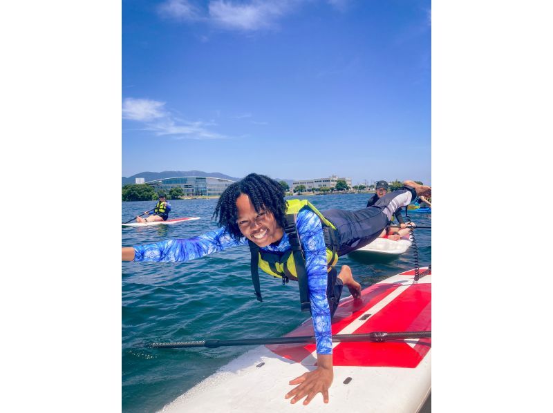【滋賀｜大津】びわ湖SUP貸切プライベートツアー　子連れOK！の紹介画像