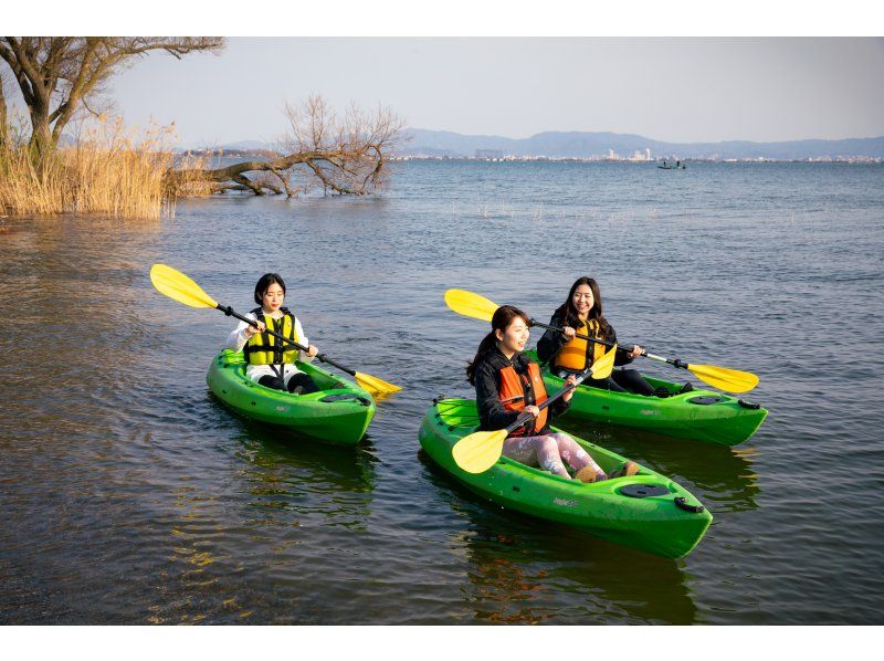 【滋賀｜大津】びわ湖カヤック体験パス｜最大3時間！初心者・カップル・ファミリーにおすすめの紹介画像