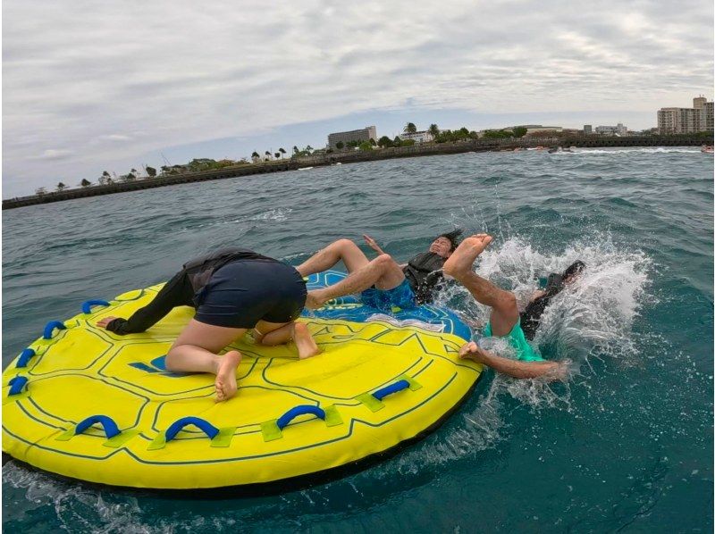 ②【沖縄・那覇】新規OPEN記念‼️今だけお得な割引キャンペーン開催中❣️ 当日予約OK‼️現地で2種選べるバナナボートプラン❤️の紹介画像