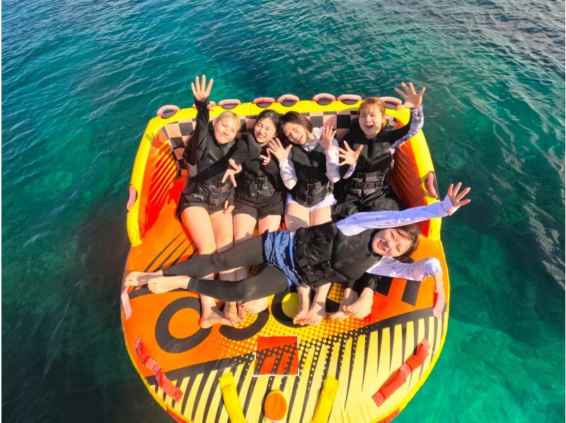 ③【沖縄・那覇】新規OPEN記念‼️今だけお得な割引キャンペーン開催中❣️当日予約OK‼️現地で3種選べるバナナボートプラン❤️の紹介画像