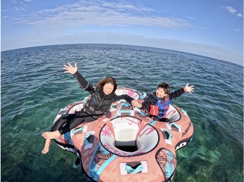 ①【沖縄・宜野湾】新規OPEN記念！今だけお得な割引キャンペーン開催中☆ 当日予約OK♪現地で1種選べるバナナボートプラン♪の紹介画像