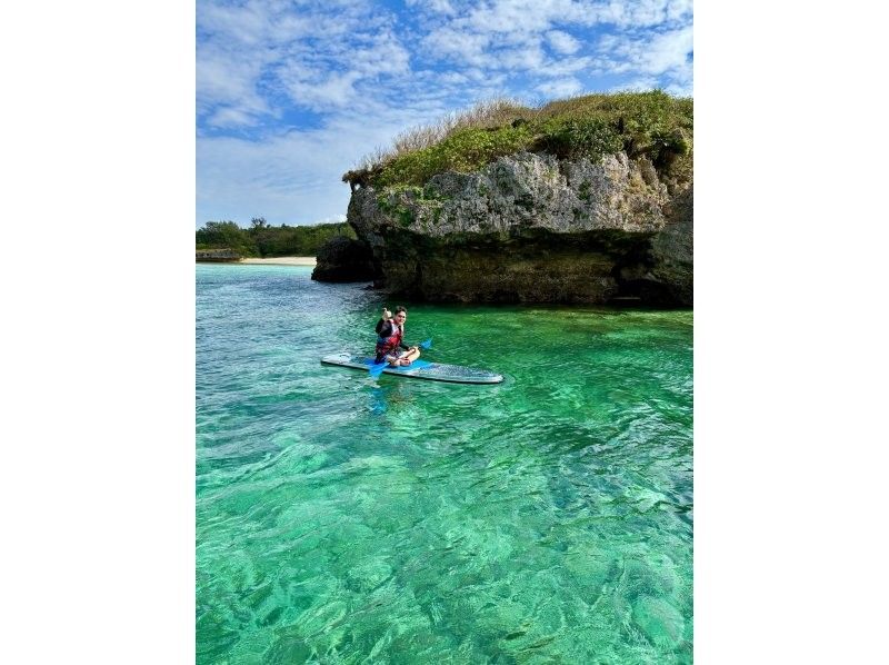 【沖縄　今帰仁村・本部】SUP or カヤック＆シュノーケル　セットプランの紹介画像
