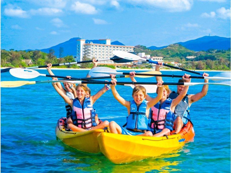 ＼★石垣島で絶叫しよう！☆ ／６つの中から３つ選べるお得なマリンスポーツセット！興奮度MAXからリラックス系まで！絶叫派も！まったり派も！！の紹介画像