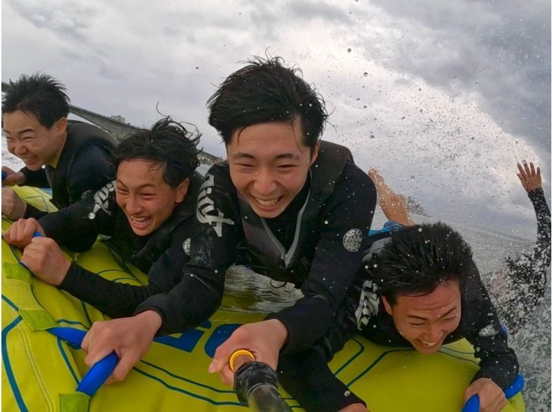 ⑦【宜野湾・北谷】新規OPEN記念‼️今だけお得な割引キャンペーン開催中❣️３種類チョイス組み合わせ自由❤️フライボード・バナナボート❤️の紹介画像