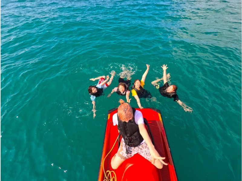 ⑦【宜野湾・北谷】新規OPEN記念‼️今だけお得な割引キャンペーン開催中❣️３種類チョイス組み合わせ自由❤️フライボード&バナナボート❤️の紹介画像