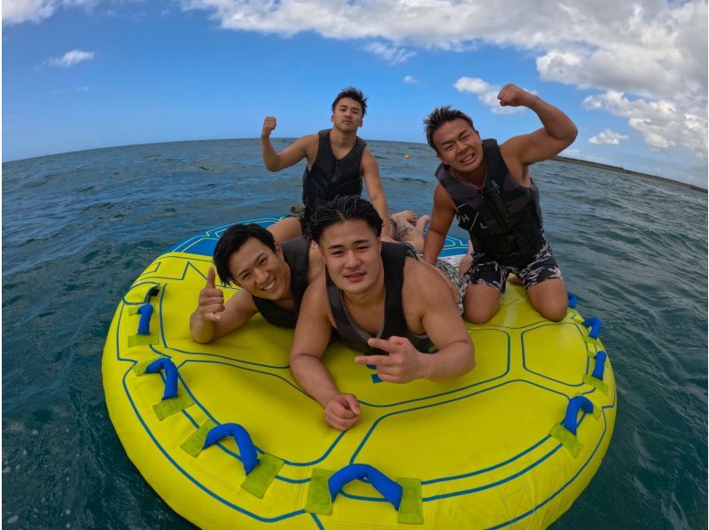 ⑦【沖縄・那覇】新規OPEN記念‼️今だけお得な割引キャンペーン開催中❣️３種類チョイス組み合わせ自由❤️フライボード&バナナボート❤️の紹介画像