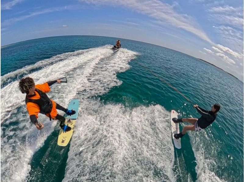 ⑦【沖縄・那覇】新規OPEN記念‼️今だけお得な割引キャンペーン開催中❣️３種類チョイス組み合わせ自由❤️フライボード・バナナボート❤️の紹介画像