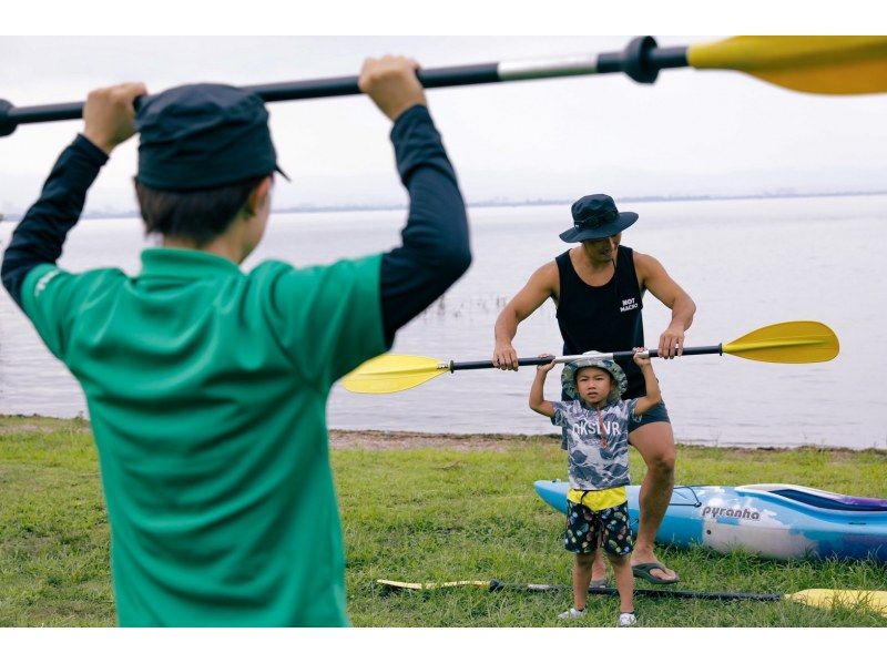 【滋賀｜大津】びわ湖カヤック貸切プライベートツアー　子連れOK！の紹介画像