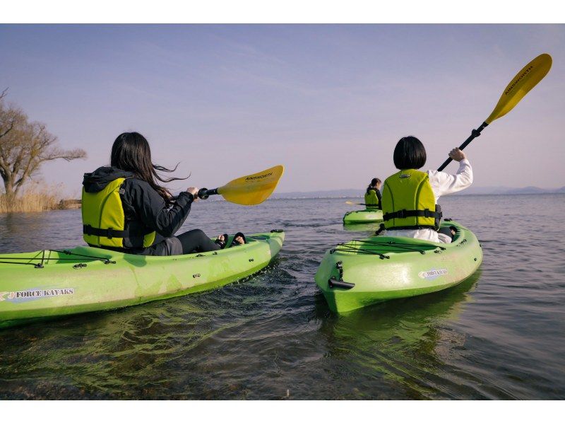 【滋賀｜大津】びわ湖カヤック貸切プライベートツアー　子連れOK！の紹介画像