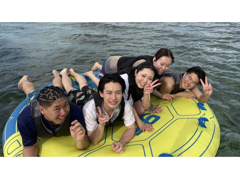【名護市・今帰仁村・古宇利島】マリンスポーツ８種類遊び放題90分プラン！現地でお好きな乗り物選んでいただき時間内遊び放題大満足大爆笑プラン！の紹介画像