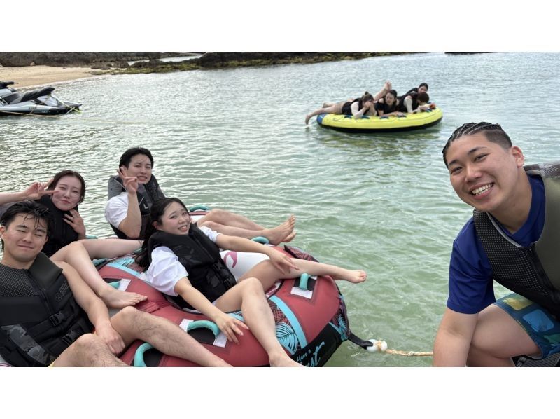 【名護市・今帰仁村・古宇利島】マリンスポーツ８種類遊び放題90分プラン！現地でお好きな乗り物選んでいただき時間内遊び放題大満足大爆笑プラン！の紹介画像