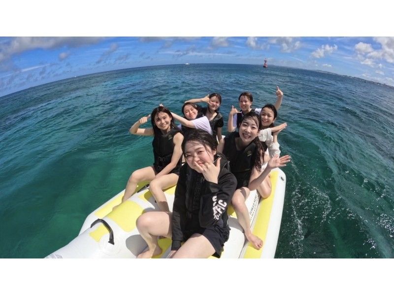 【名護市・今帰仁村・古宇利島】マリンスポーツ８種類遊び放題90分プラン！現地でお好きな乗り物選んでいただき時間内遊び放題大満足大爆笑プラン！の紹介画像