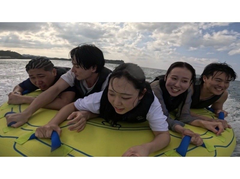 【名護市・今帰仁村・古宇利島】マリンスポーツ８種類遊び放題90分プラン！現地でお好きな乗り物選んでいただき時間内遊び放題大満足大爆笑プラン！の紹介画像