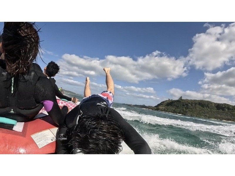 【名護市・今帰仁村・古宇利島】マリンスポーツ８種類遊び放題90分プラン！現地でお好きな乗り物選んでいただき時間内遊び放題大満足大爆笑プラン！の紹介画像