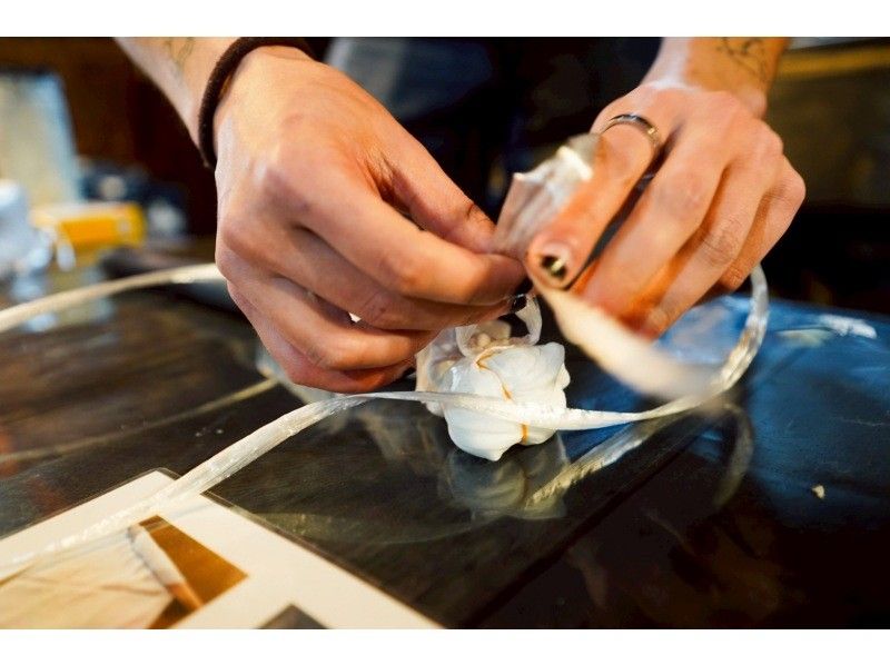 【山梨・河口湖】藍染&times;シルクスクリーン体験｜世界に1枚のオリジナル手ぬぐい・Tシャツの紹介画像