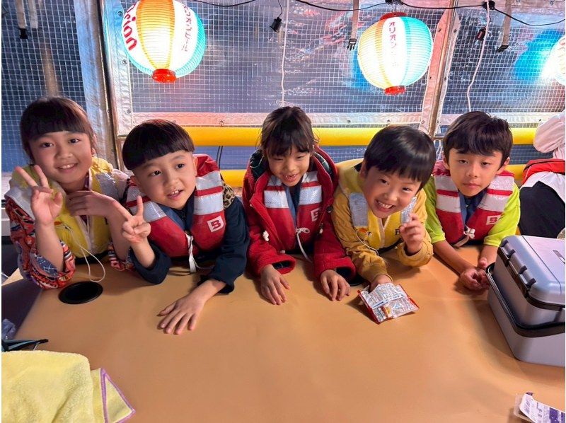 【沖縄・嘉手納】沖縄では珍しい！屋形船クルーズ｜貸切90分・120分｜サンセット＆夜景｜ドリンク付き★｜食事オプションありの紹介画像