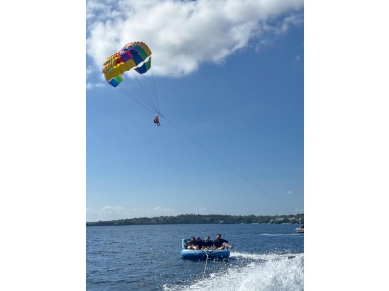 【沖縄・本部】★わくわくドキドキ　ボートシュノーケル＆マリンパック3セット！！ 初めてでも安心、インストラクターと沖縄の海を満喫の紹介画像