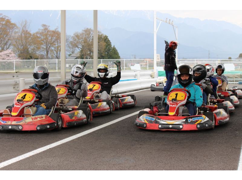 【長野･安曇野】走りたい放題！1人乗りレンタルカート（走りたい放題プラン）の紹介画像