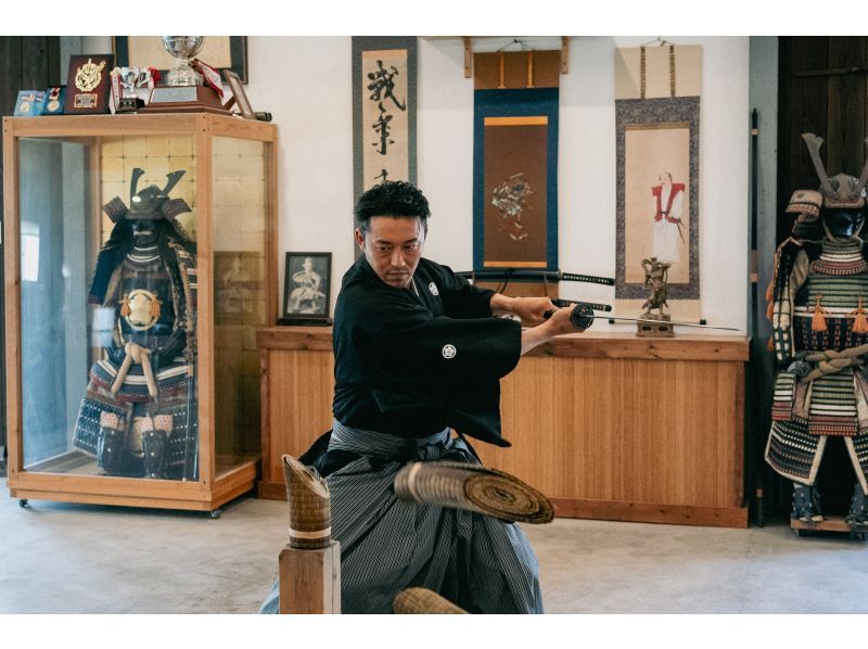 １名参加プラン【香川・侍体験道場】約90分　模造刀を使った試斬本格侍体験入門コースのコピーの紹介画像