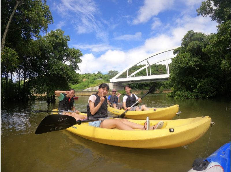 【沖縄・億首川】1組貸切コース！写真動画データプレゼント★2才から参加可能！★マングローブの森をのんびり楽しむエコツアー！の紹介画像