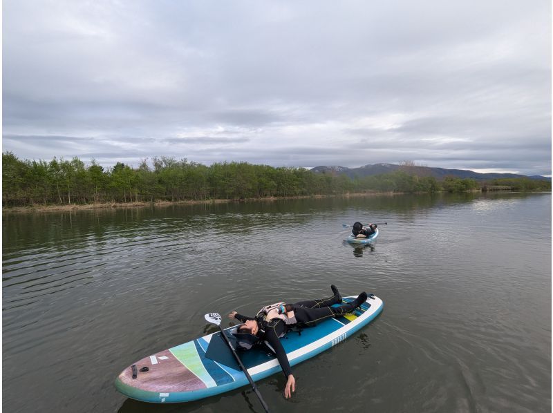 【北海道・余市町】お花見SUP｜特別割引開催｜初めての方も必見！｜JSPA公認ガイドがご案内｜北海道の自然を感じるSUPツアーの紹介画像