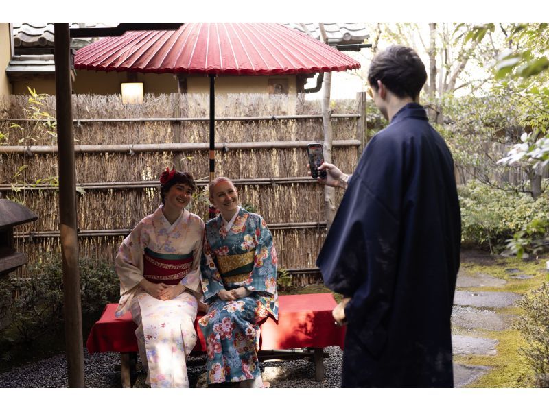 【愛知・名古屋池下】文化財邸宅で着物さんぽ＆抹茶セット（アート＆庭園フォト）の紹介画像