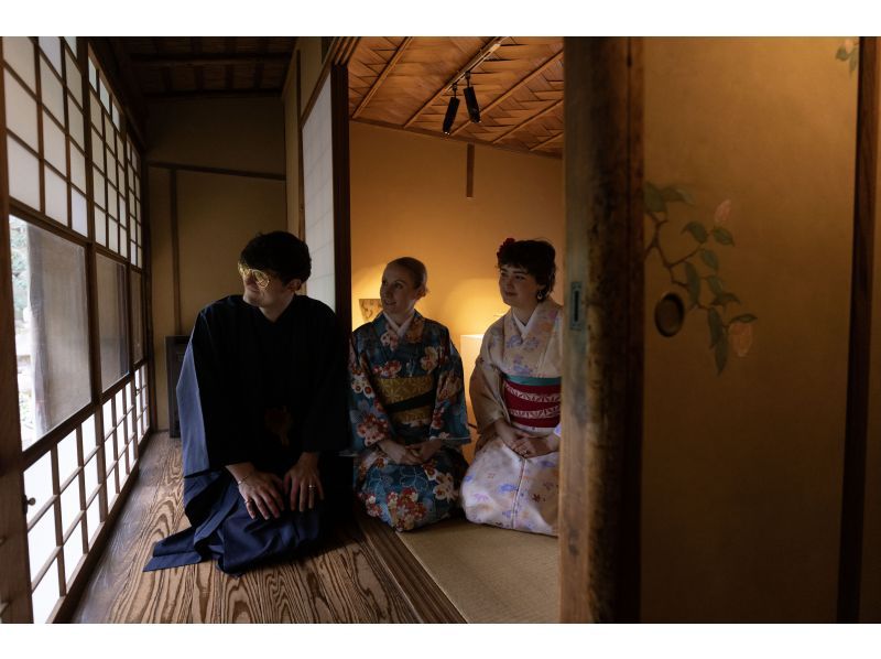 【愛知・名古屋池下】文化財邸宅で着物さんぽ＆抹茶セット（アート＆庭園フォト）の紹介画像