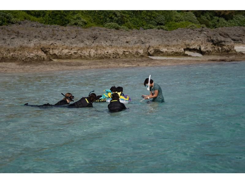 【沖縄・宮古島(伊良部島)】保育士ガイドによる1組限定の貸切サンゴ&お魚シュノーケルツアー（ツアー後の預かり保育も可）の紹介画像