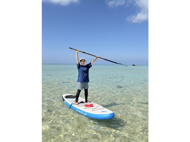 【沖縄・宮古島(伊良部島)】保育士ガイドによる1組限定の絶景SUPツアー（ツアー後の預かり保育も可）の紹介画像