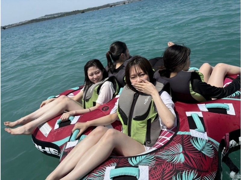 【沖縄・那覇・宜野湾】フライボード、バナナボート、ジェットスキーなどお好きなアクテビティを『2種』当日現地でチョイス！の紹介画像