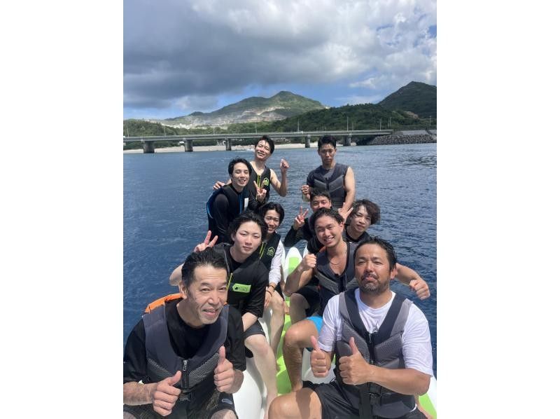 ☀️バナナボードなどのお好きな乗り物1時間乗り放題  グループみんなで16000円の県内最安‼️ 当日予約もＯＫ✌️の紹介画像