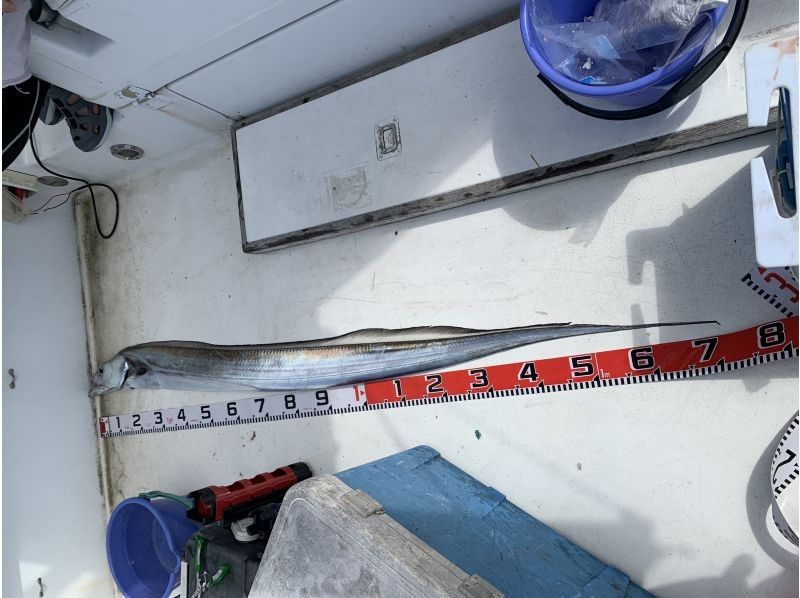 〈宜野湾マリーナ発〉☆目指せ、指10本以上・身長越えのメガドラゴン!!　☆ビギナーにお勧めです!の紹介画像